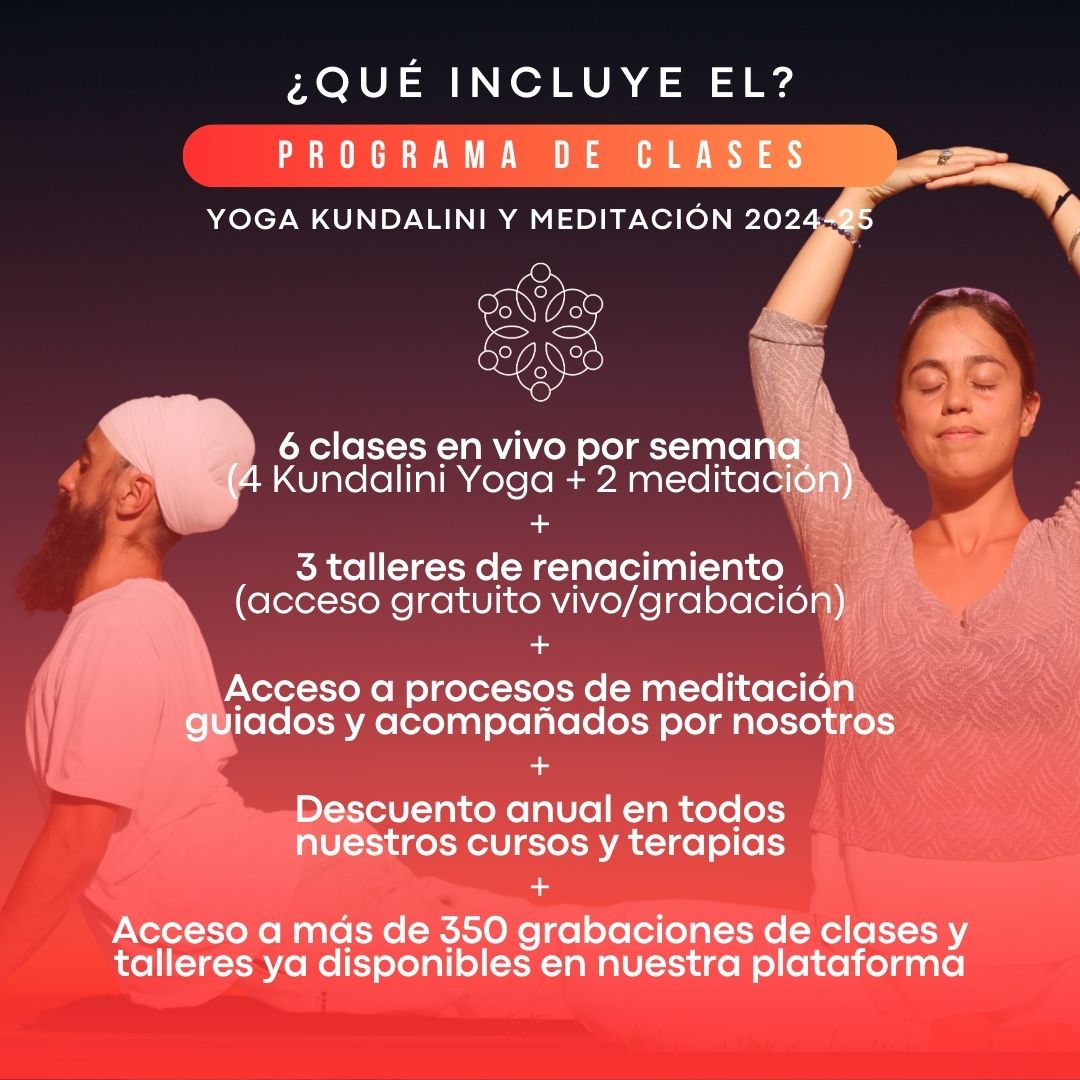 Plan anual - Yoga Kundalini y Meditación Dunia