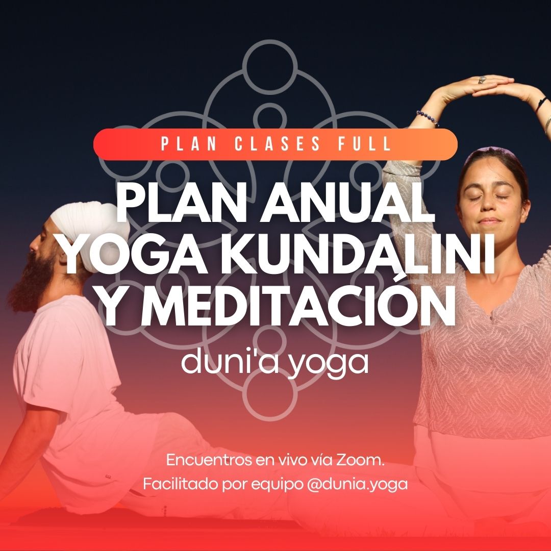 Plan anual - Yoga Kundalini y Meditación Dunia