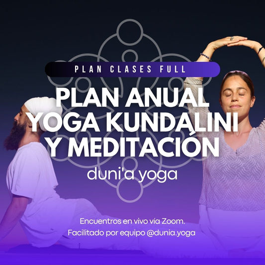 Plan anual - Yoga Kundalini y Meditación Dunia